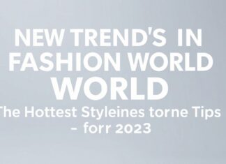 Moda Dünyasında Yeni Trendler: 2023’ün En Çıkış Yapan Stil ve İpucu New Trends in the Fashion World: The Hottest Styles and Tips for 2023