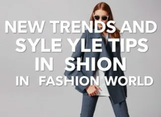 Moda Dünyasında Yeni Trendler ve Stil İpucları New Trends and Style Tips in the Fashion World