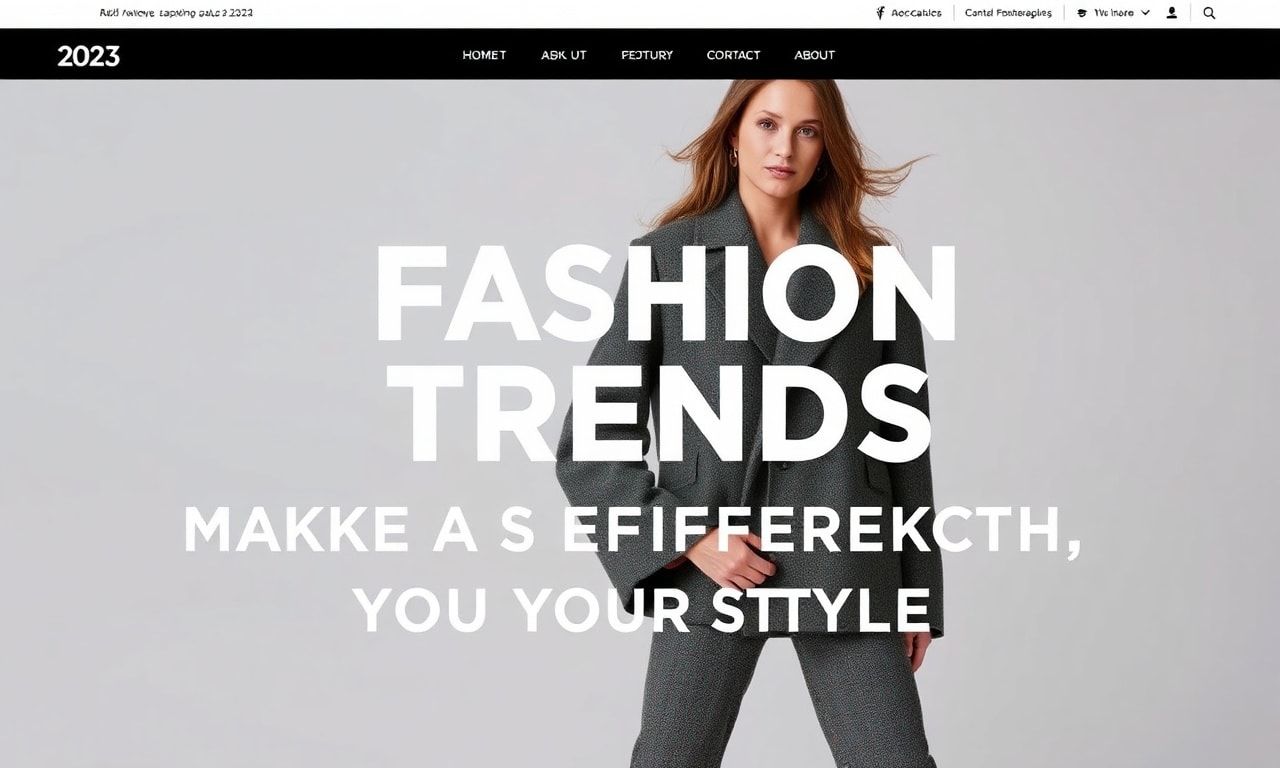 2023 Moda Trendleri: Stilinizle Bir Fark Yaratın