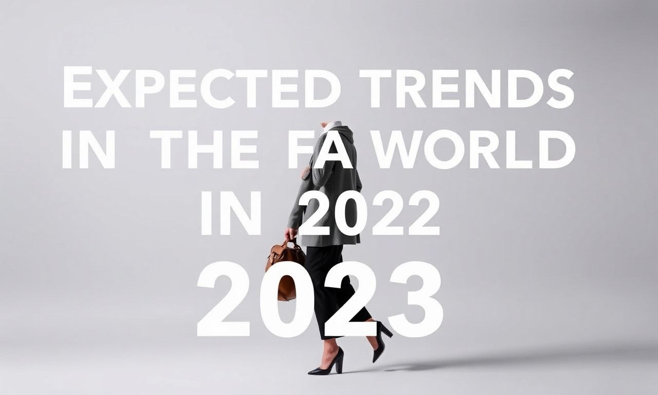 2023'te Moda Dünyasında Beklenen Trendler