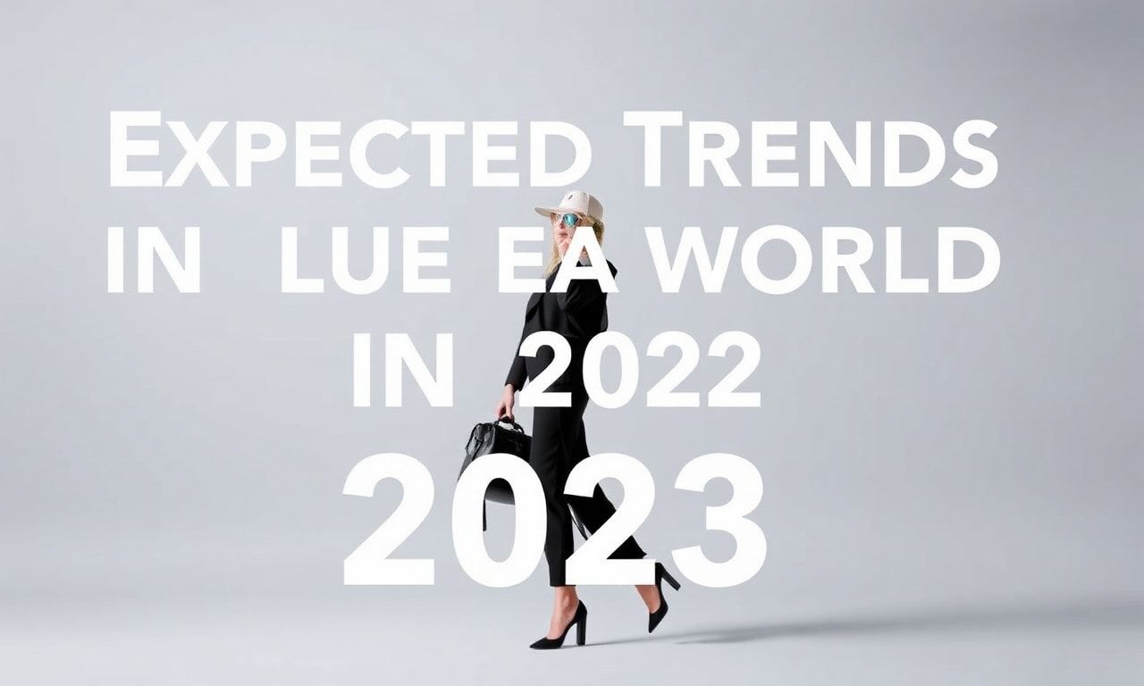 2023'te Moda Dünyasında Beklenen Trendler
