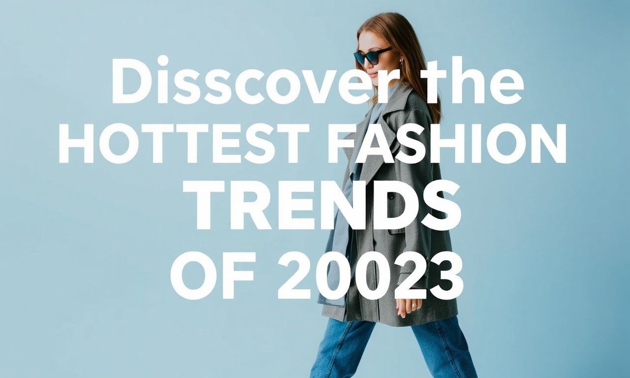 2023 Yılının En Trend Giysilerini Keşfedin