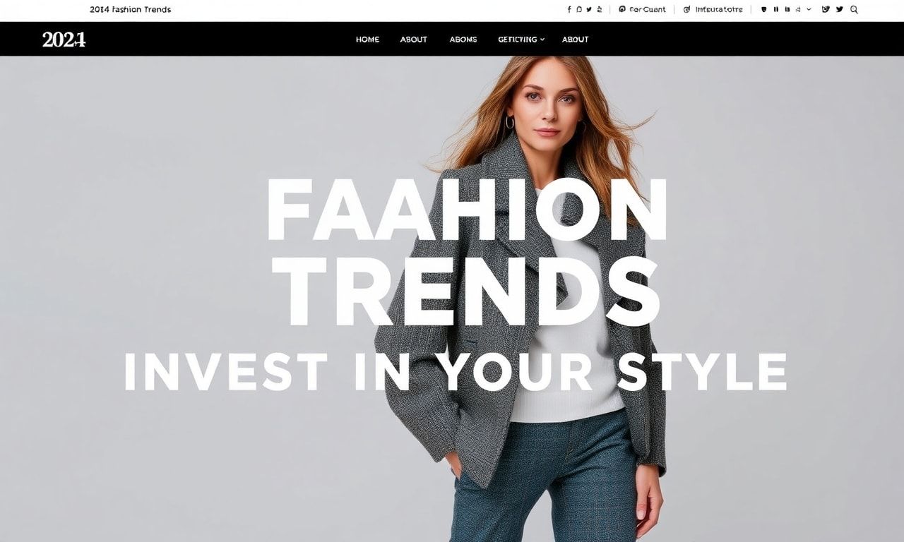 2024 Moda Trendleri: Stilinizle Yatırım Yapın