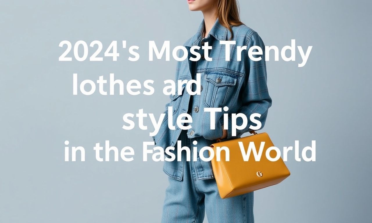 2024'te Moda Dünyasının En Trend Giysiler ve Stil İpuçları