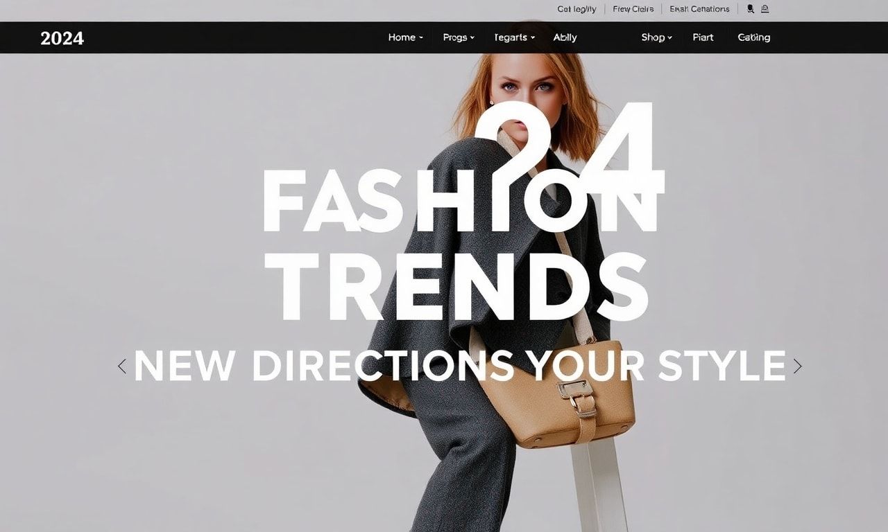 2024'teki Moda Trendleri: Stiliniz İçin Yeni Yönler