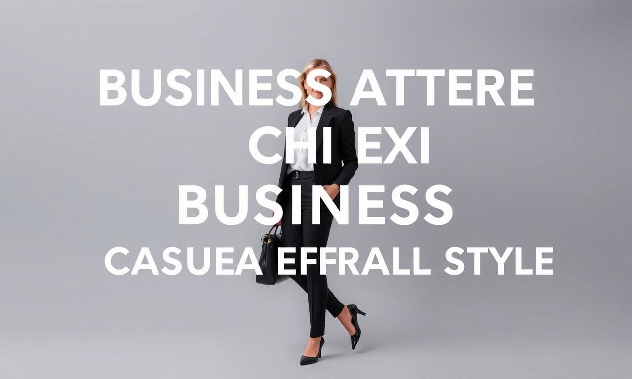 İş Giyimiyle Şık Çıkışlar: İş Casual Cuma Stilleri