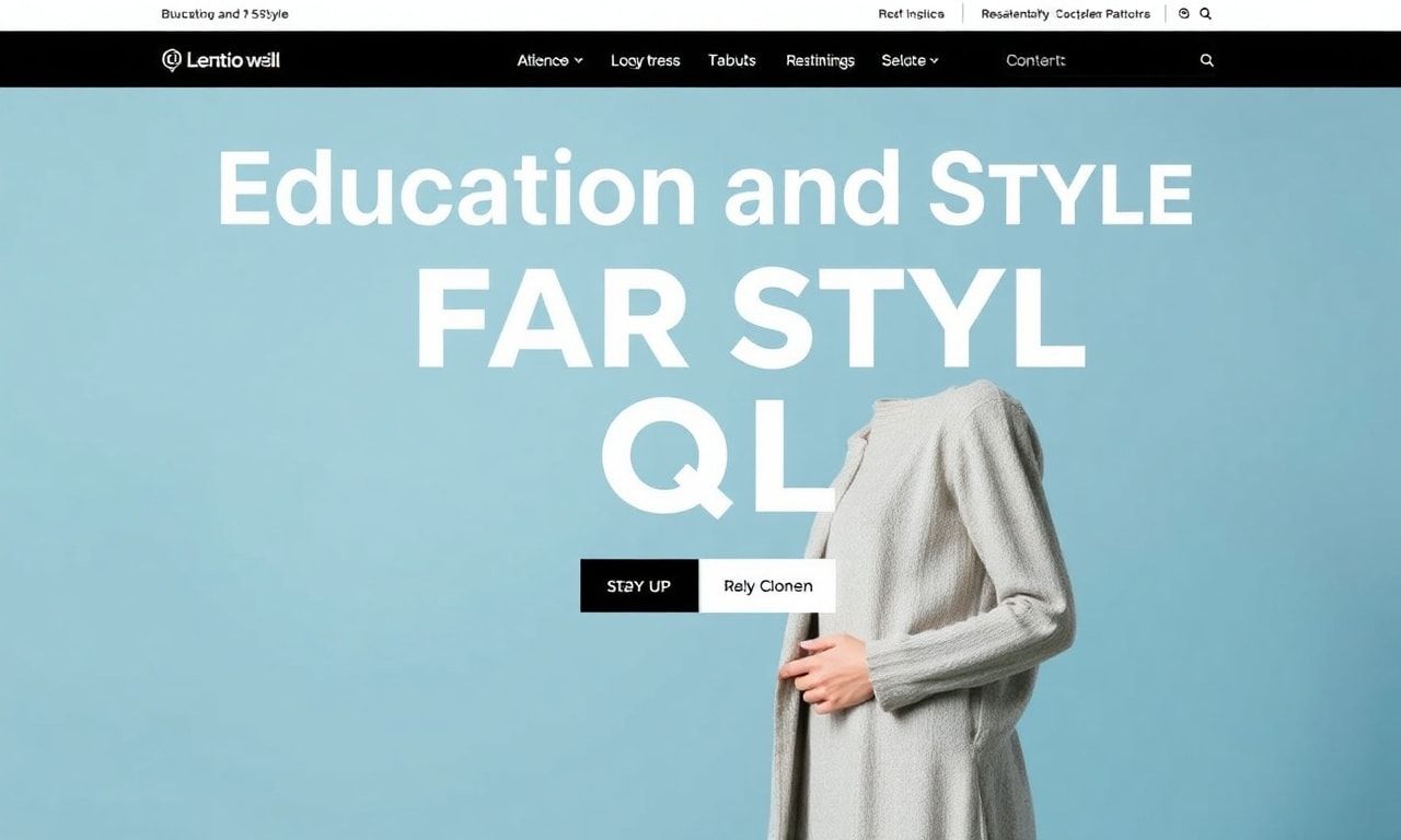 Moda Dünyasında Eğitim ve Stil: Eğitimle Stilinizi Geliştirin