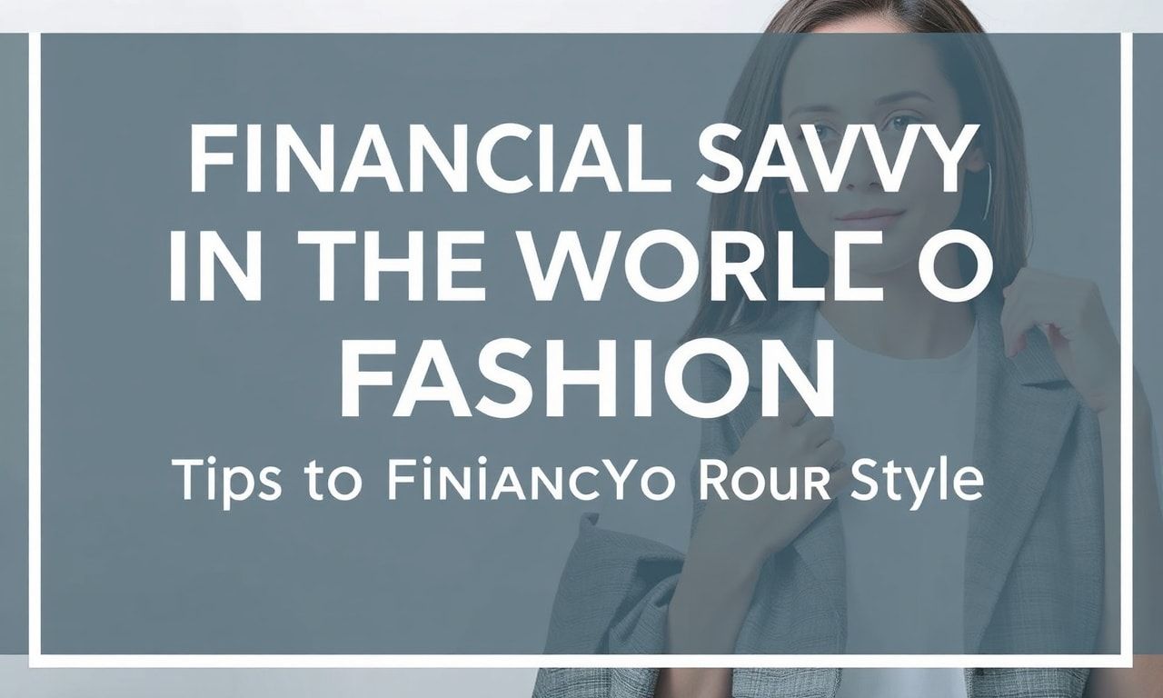 Moda Dünyasında Finansal Akıllılık: Stilinizi Finanse Etme İpuçları