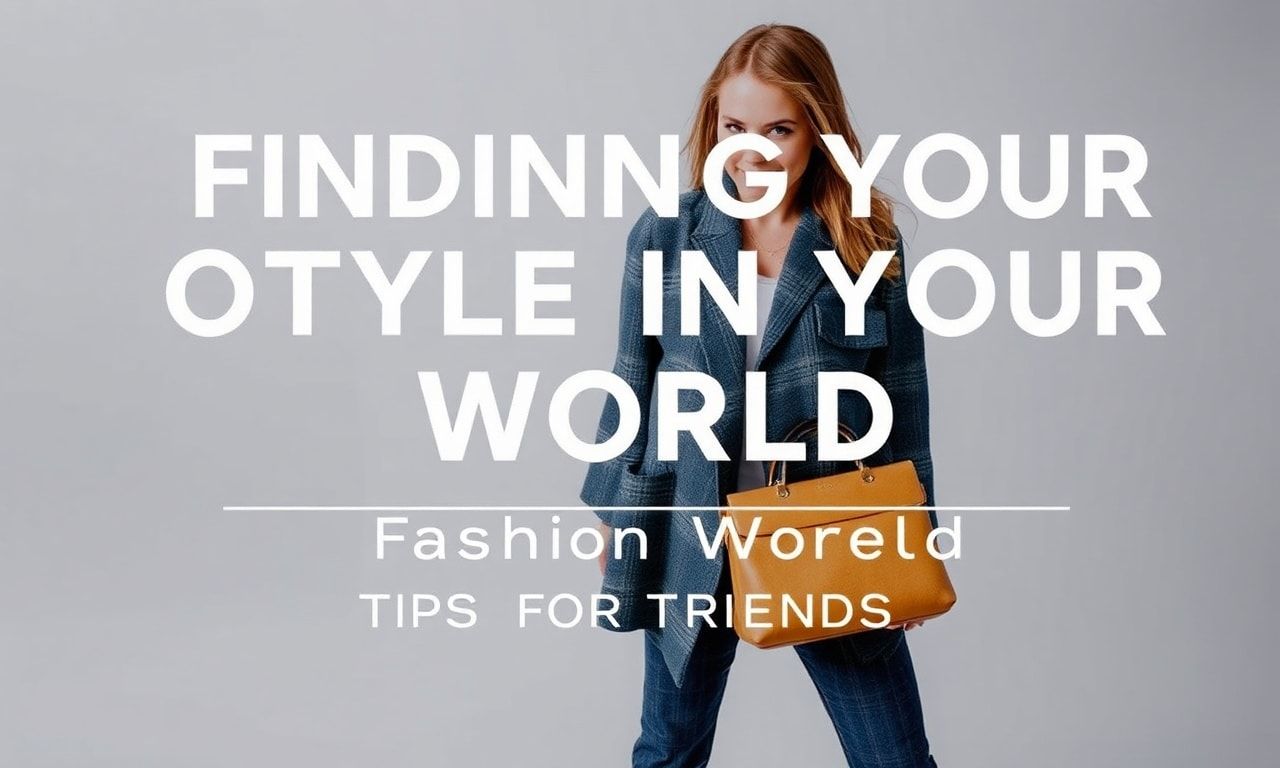 Moda Dünyasında Kendi Stilinizi Bulun: İpucu ve Trendler