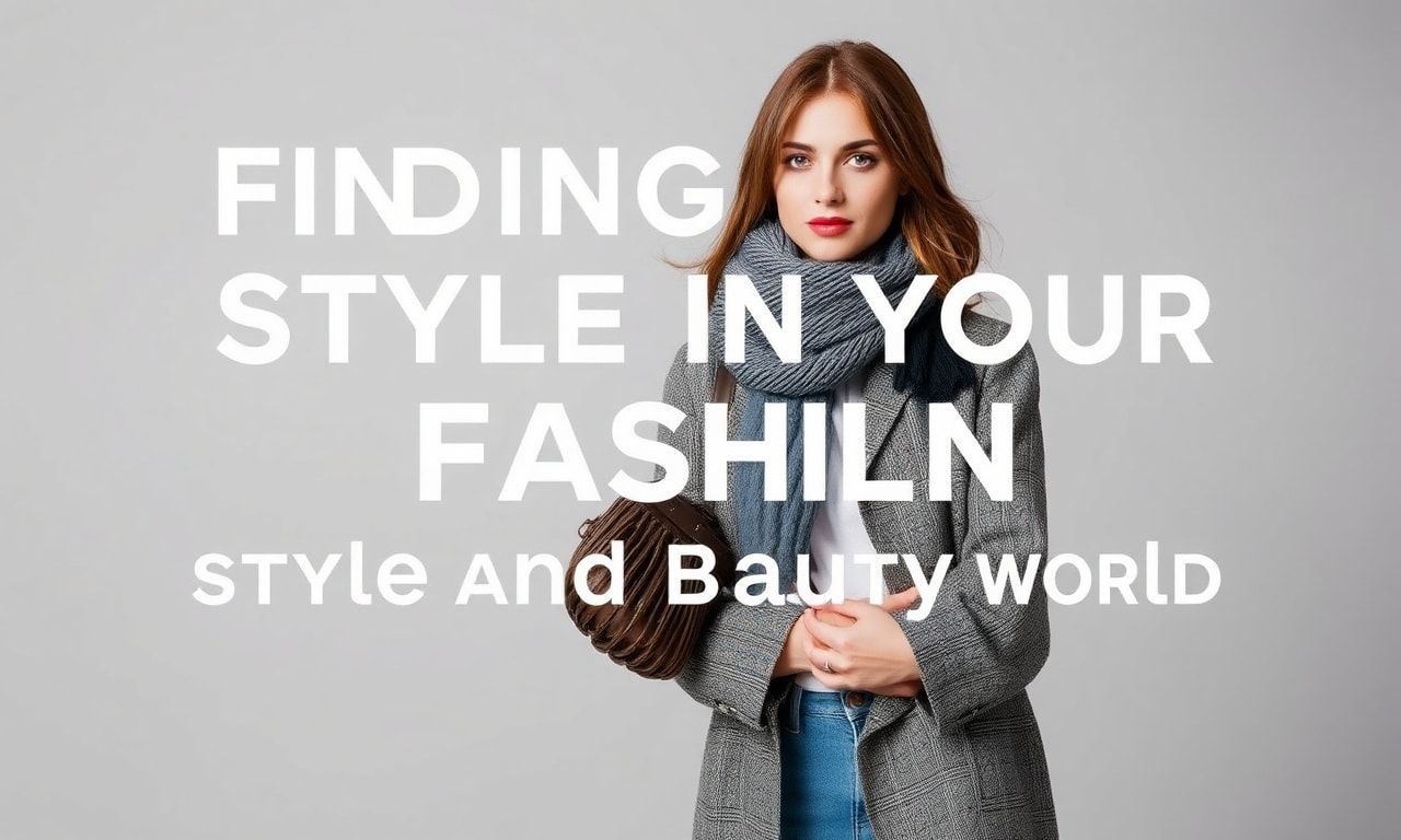 Moda Dünyasında Kendi Tarzınızı Bulmak: Stil ve Güzellik İpucları