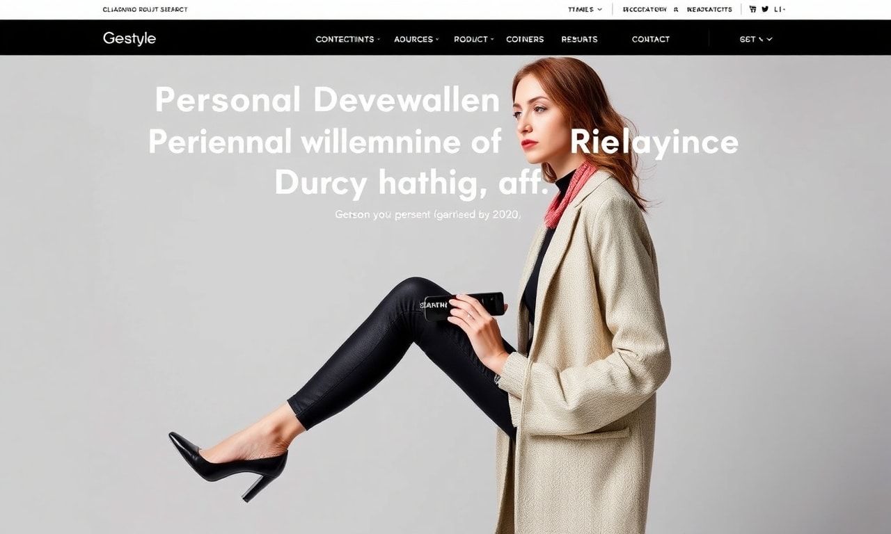 Moda Dünyasında Kişisel Gelişim ve Denge: Stilde Yaşamak