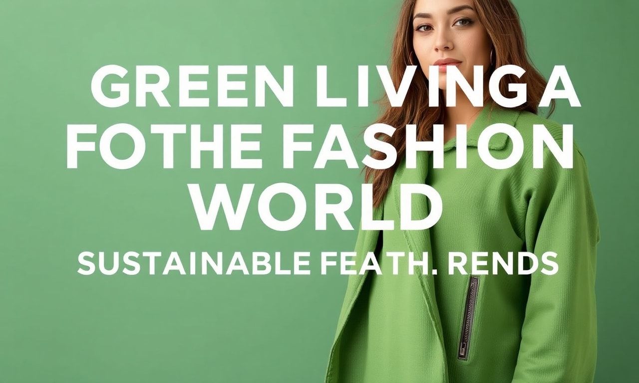 Moda Dünyasında Yeşil Yaşam: Sürdürülebilir Moda Trendleri