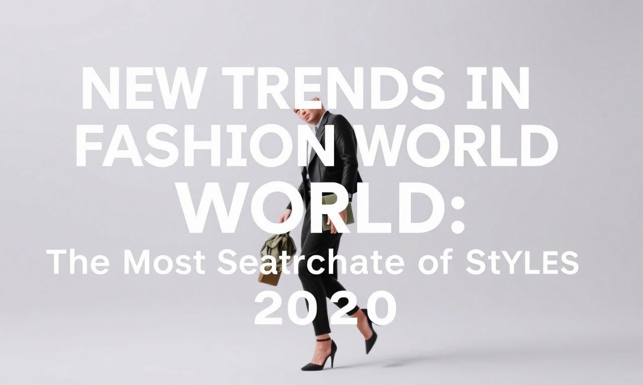 Moda Dünyasında Yeni Trendler: 2023'ün En Çok Aranan Stilleri