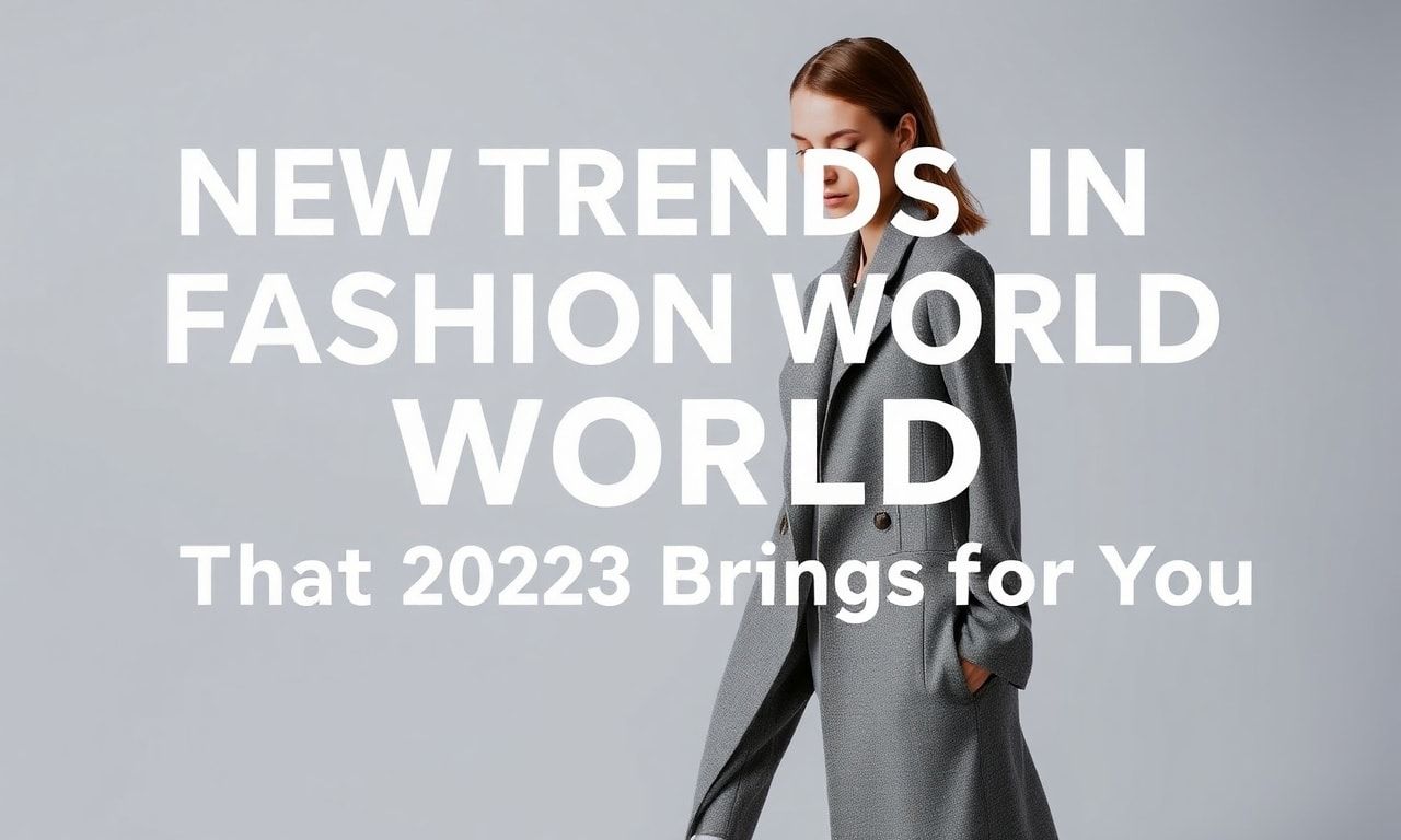 Moda Dünyasında Yeni Trendler: 2023'ün Sizler İçin Getirdiği Şık Çözümler