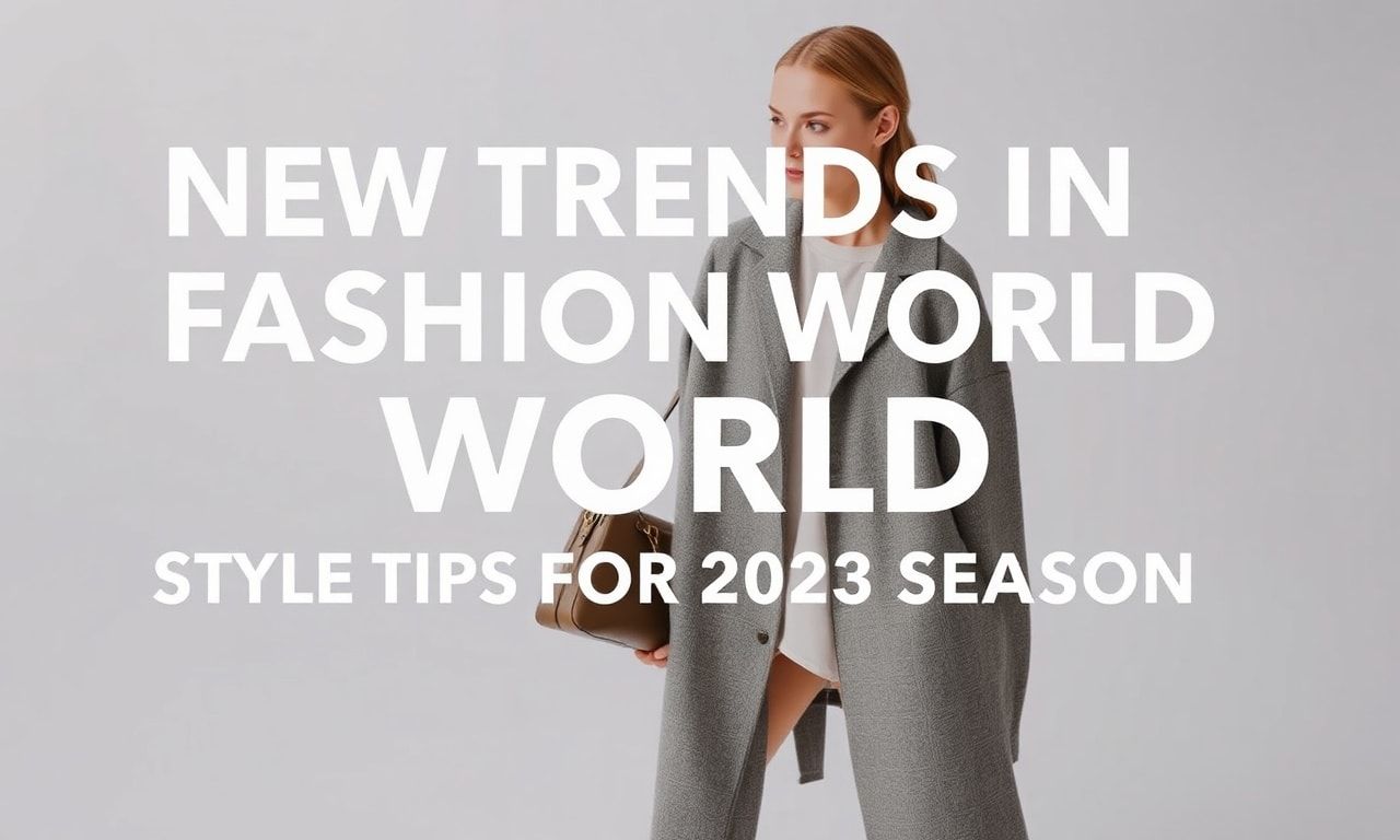 Moda Dünyasında Yeni Trendler: 2023 Sezonu için Stil İpucuları