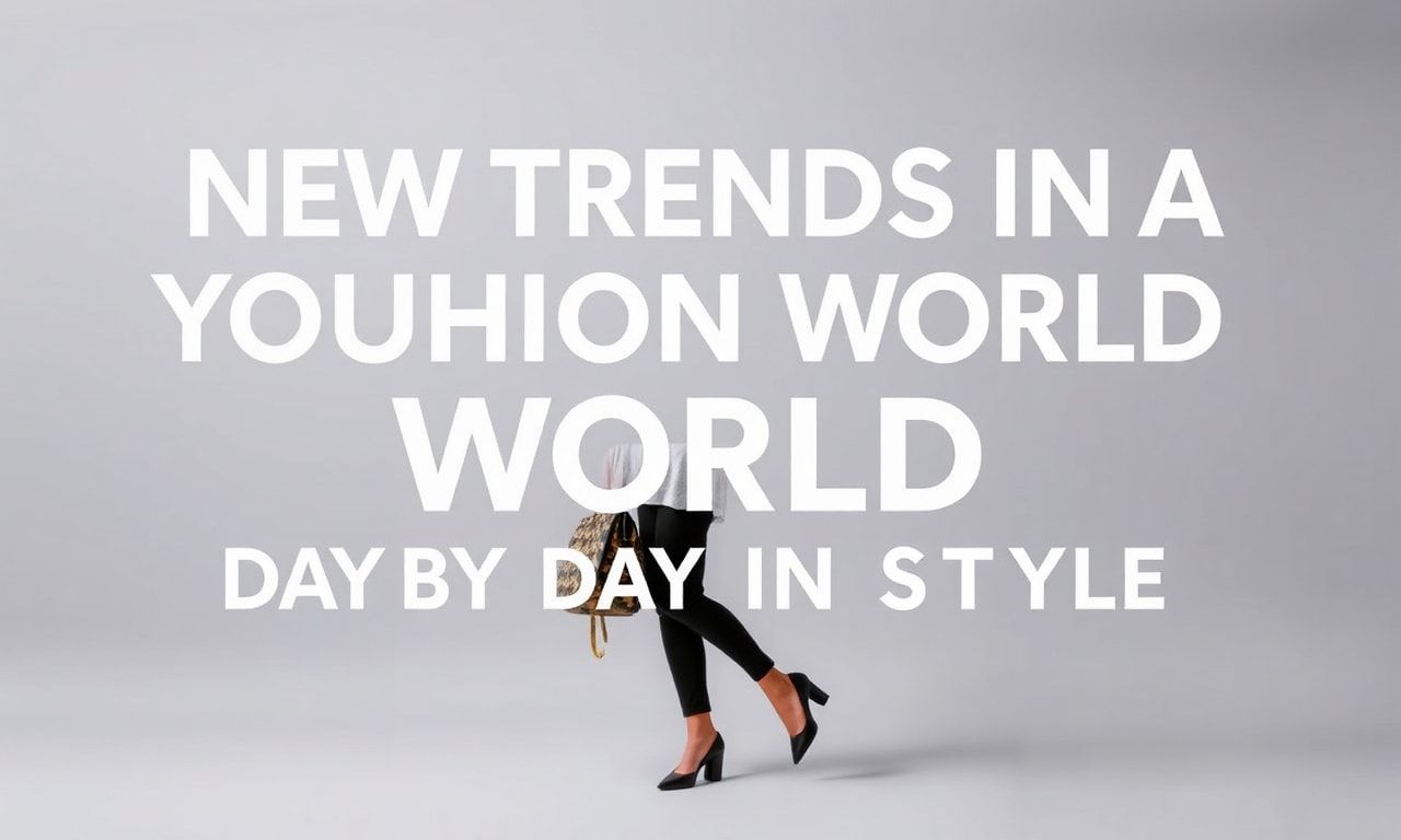 Moda Dünyasında Yeni Trendler: Stilde Günü Gününe