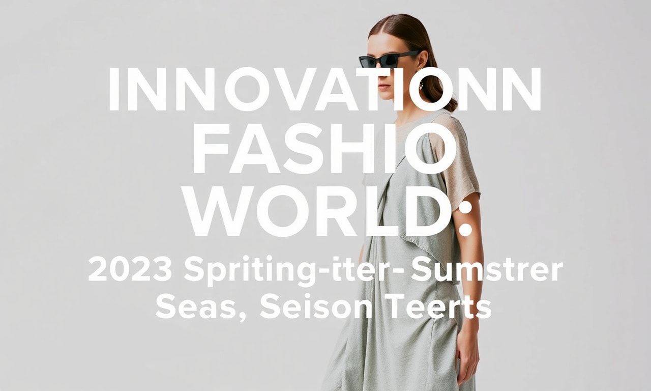 Moda Dünyasında Yenilikler: 2023 Bahar-Yaz Sezonu Trendleri