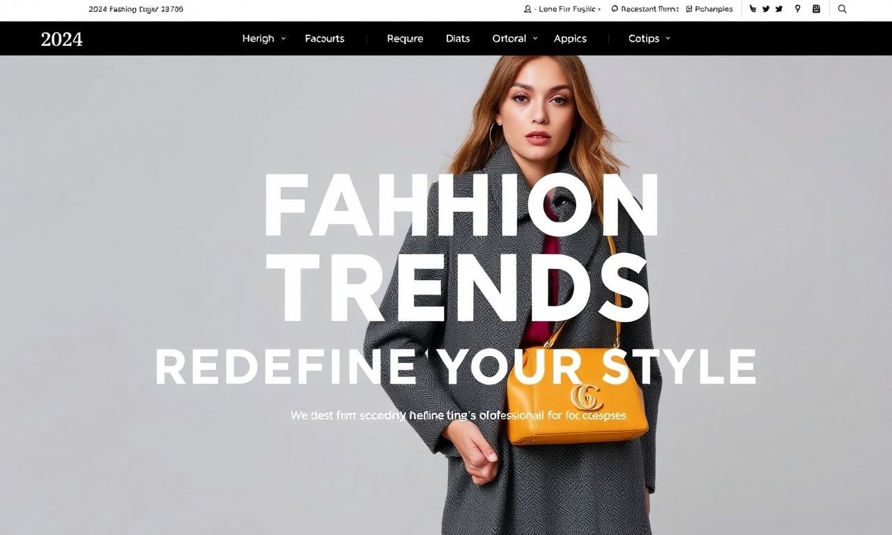 2024'teki Moda Trendleri: Stilinizizi Yeniden Tanımlayın